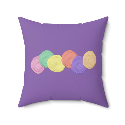 Going in Circles Square Pillow