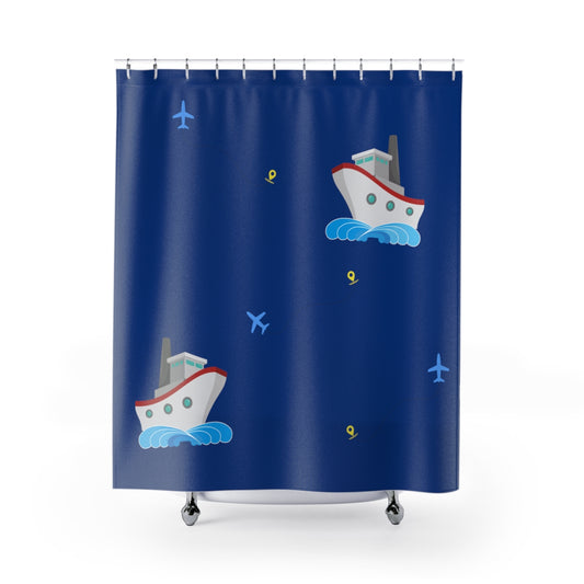 Boat Trips Shower Curtains