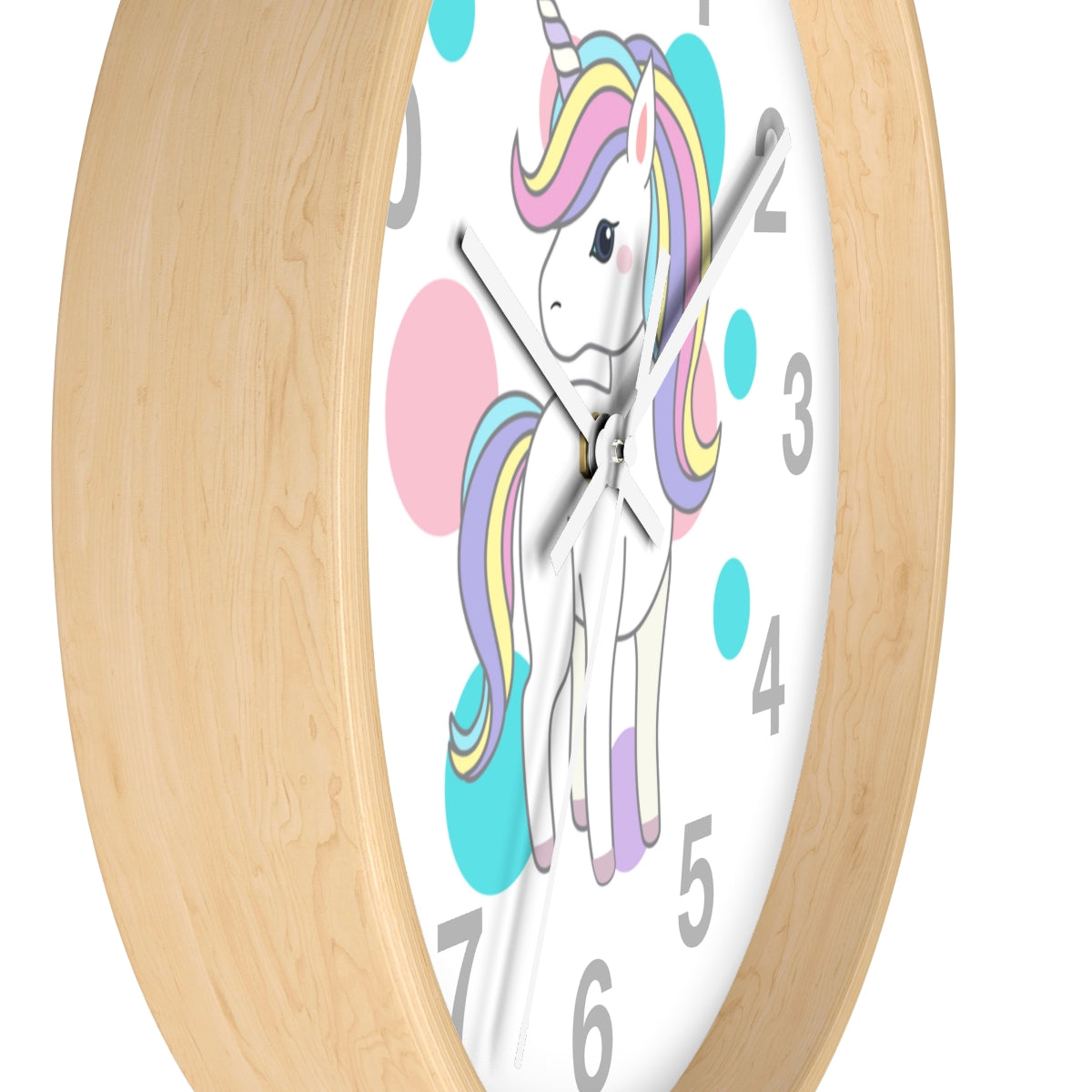Dot Unicorn Wall clock